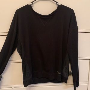 Abercrombie crew neck black size XS
